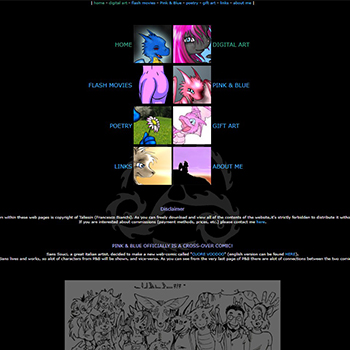 old website